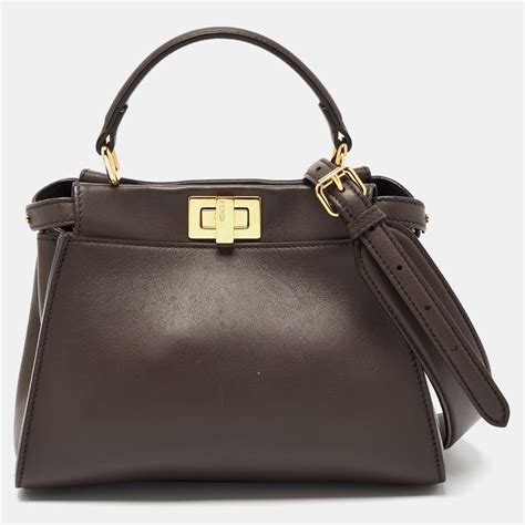 fendi peekaboo mini used|Fendi peekaboo mini sale.